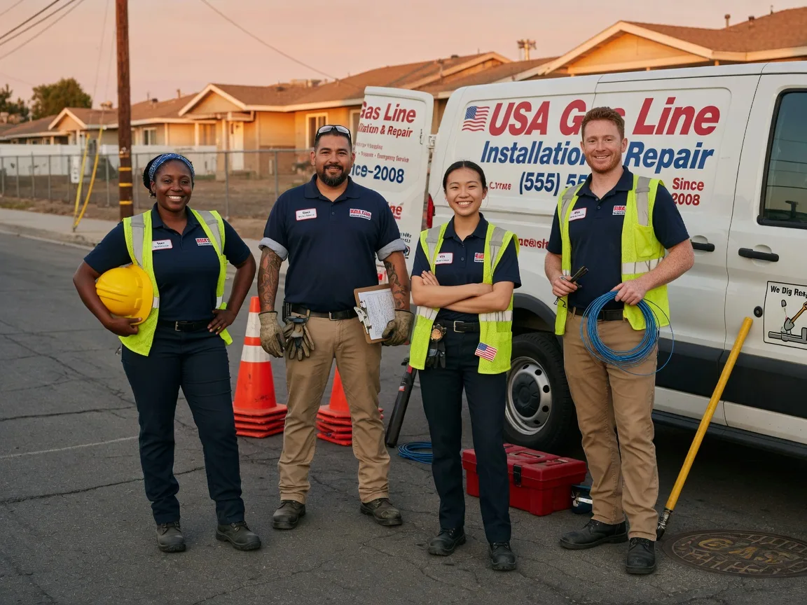 Gas Line Installation company in Buffalo Lake, MN